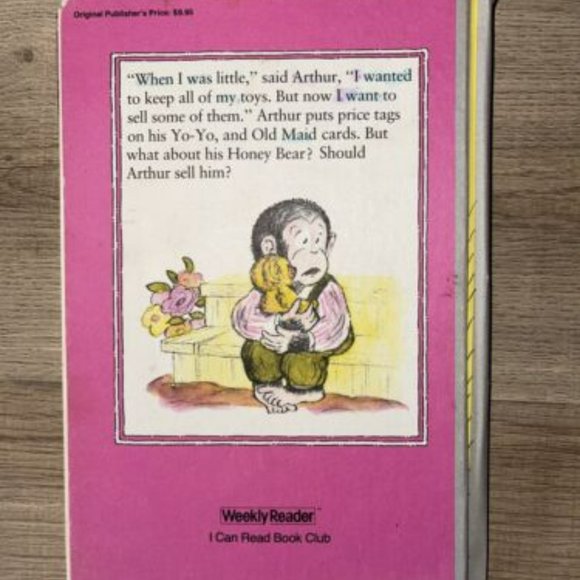 Lilliam Hoban ARTHUR'S HONEY BEAR: First Edition Hardcover ‘74, I Can Read Book - Picture 2 of 5